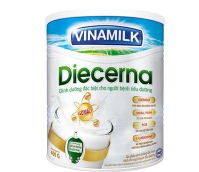 Sản phẩm Vinamilk Diecerna không chỉ thích hợp cho người bệnh tiểu đường mà người có nguy cơ mắc bệnh cũng có thể sử dụng.